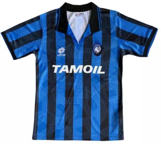 Camisa retro Lotto Atalanta 1991 1992 I jogador